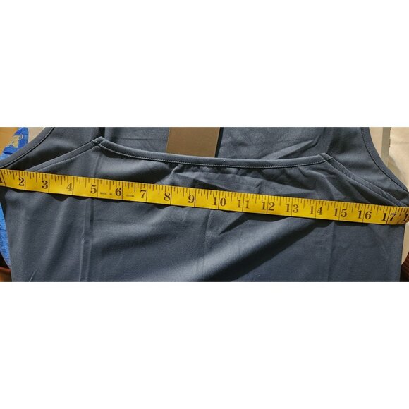 NWT Bloggerlovr Blue Maxi Dress Size XL Casual Summer Breathable Spandex Blend - Picture 7 of 9